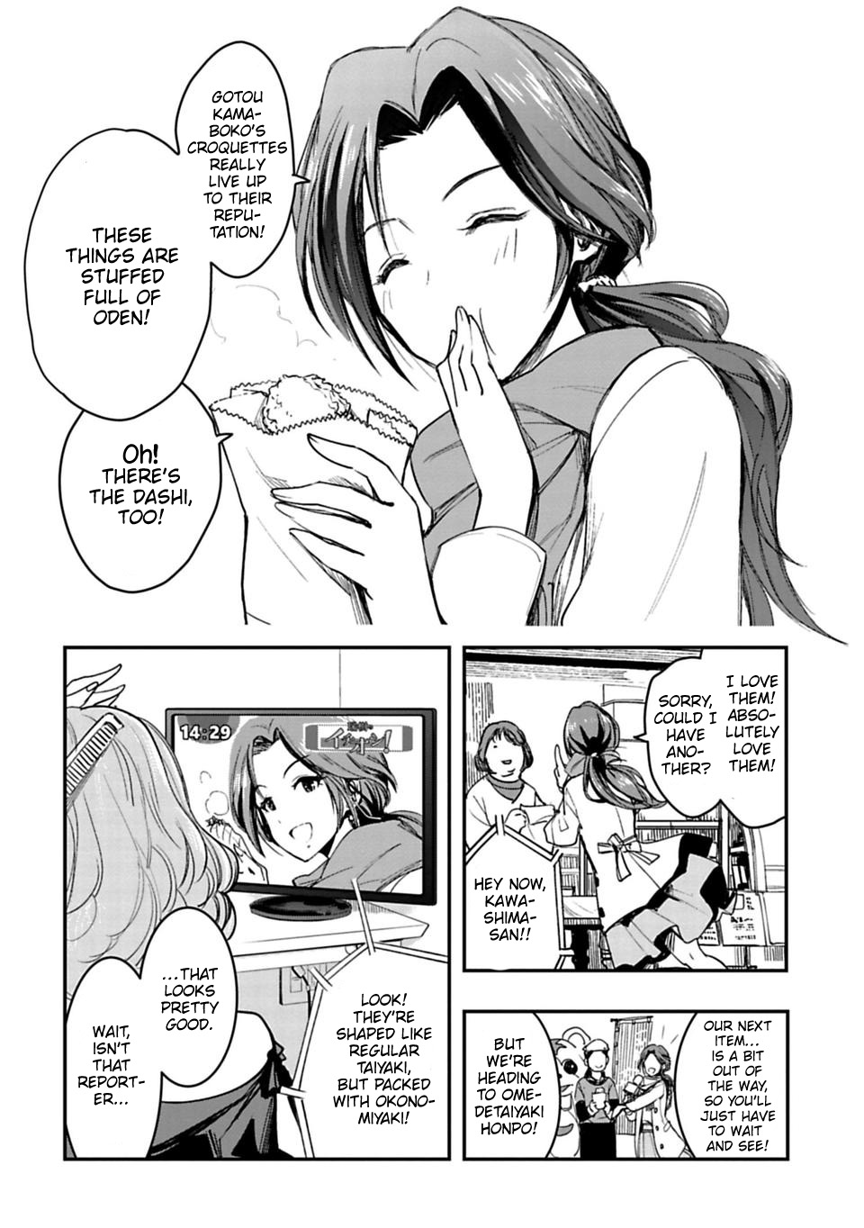 The [Email Protected] Cinderella Girls - After20 - Vol.1 Chapter 1: Kawashima Mizuki, Tempura, And Sake