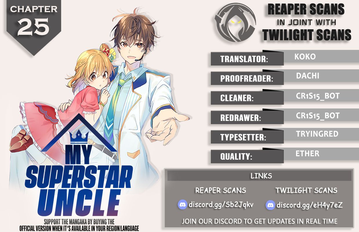 My Superstar Uncle - Chapter 25