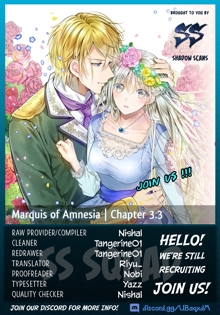 Marquis Of Amnesia - Chapter 3.3: The Fear Behind Closed Eyes Part 3