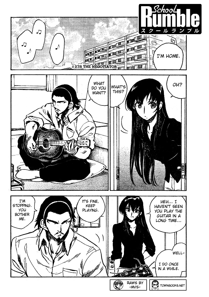 School Rumble - Vol.22 Chapter 278: The Negotiator