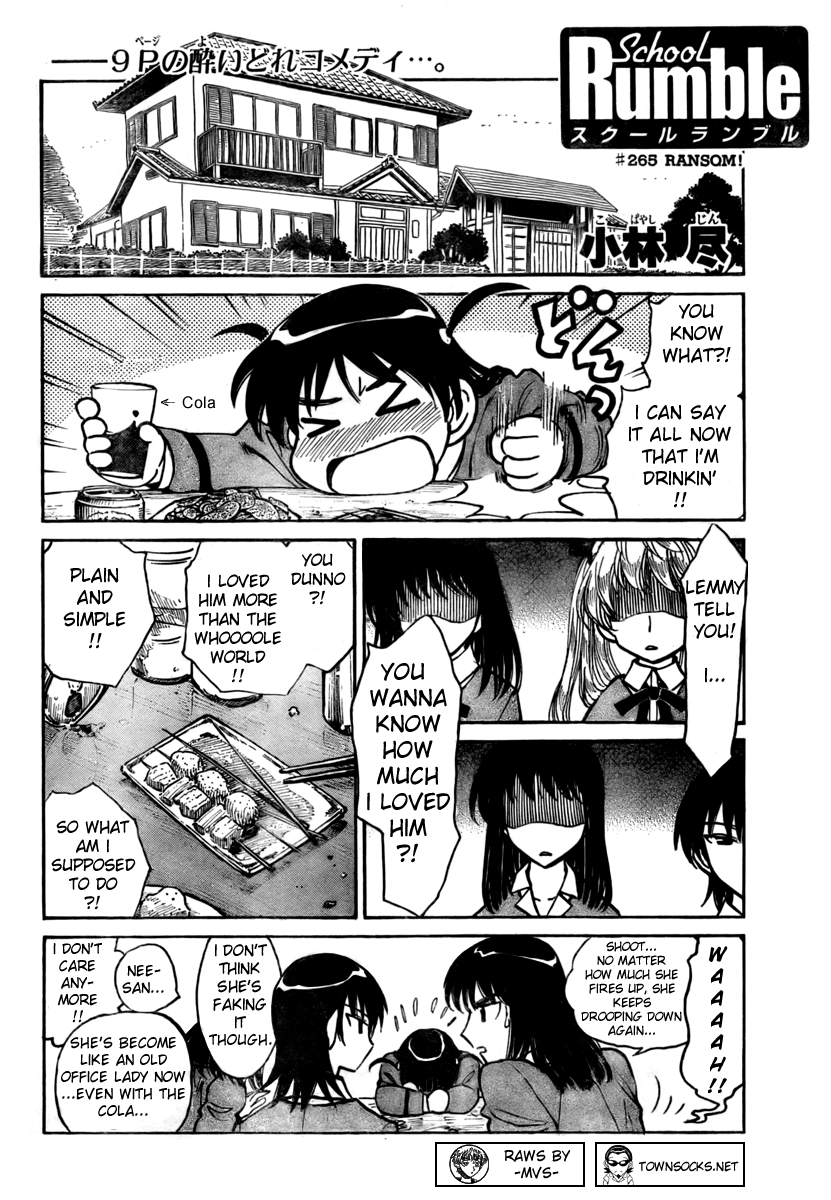 School Rumble - Vol.21 Chapter 265: Ransom