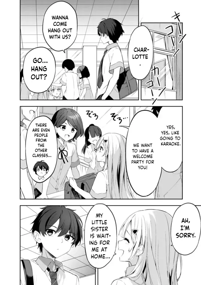 Maigo Ni Natteita Youjo Wo Tasuketara, Otonari Ni Sumu Bishoujo Ryuugakusei Ga Ie Ni Asobi Ni Kuru You Ni Natta Ken Nitsuite - Chapter 1