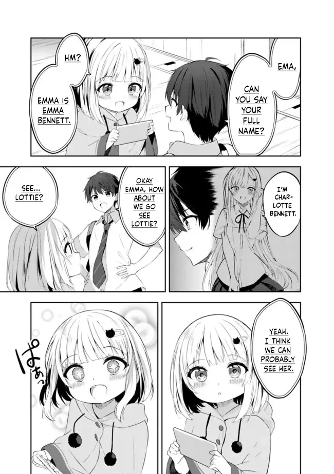 Maigo Ni Natteita Youjo Wo Tasuketara, Otonari Ni Sumu Bishoujo Ryuugakusei Ga Ie Ni Asobi Ni Kuru You Ni Natta Ken Nitsuite - Chapter 1