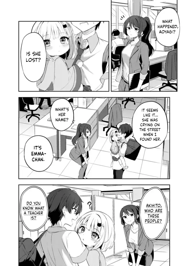 Maigo Ni Natteita Youjo Wo Tasuketara, Otonari Ni Sumu Bishoujo Ryuugakusei Ga Ie Ni Asobi Ni Kuru You Ni Natta Ken Nitsuite - Chapter 1