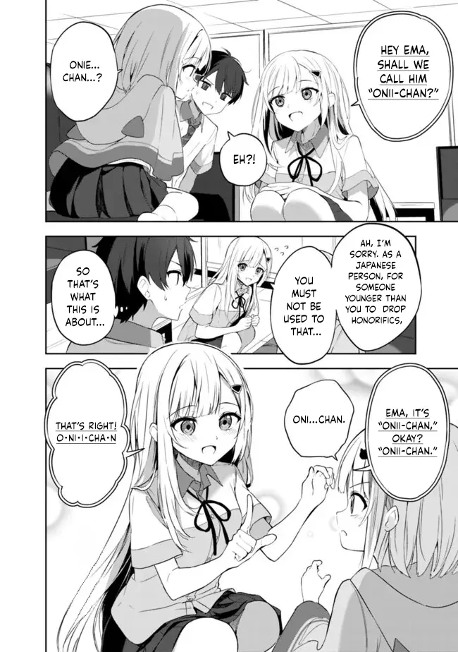 Maigo Ni Natteita Youjo Wo Tasuketara, Otonari Ni Sumu Bishoujo Ryuugakusei Ga Ie Ni Asobi Ni Kuru You Ni Natta Ken Nitsuite - Chapter 1