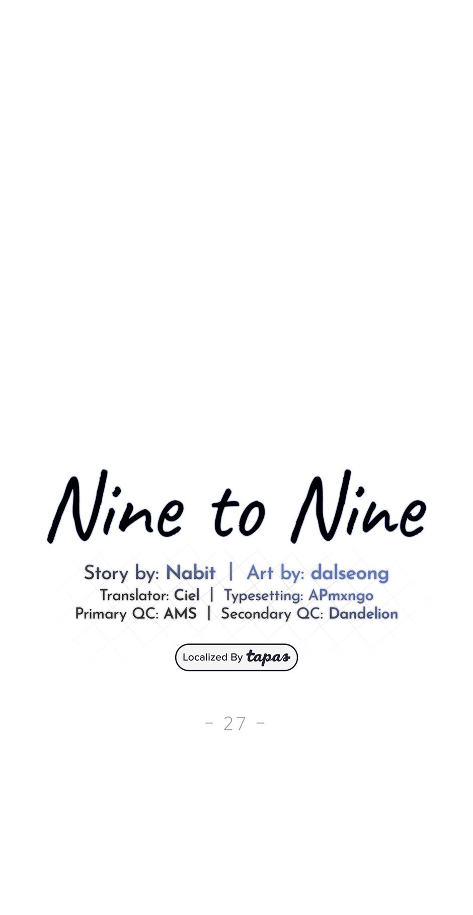 Nine To Nine - Chapter 27