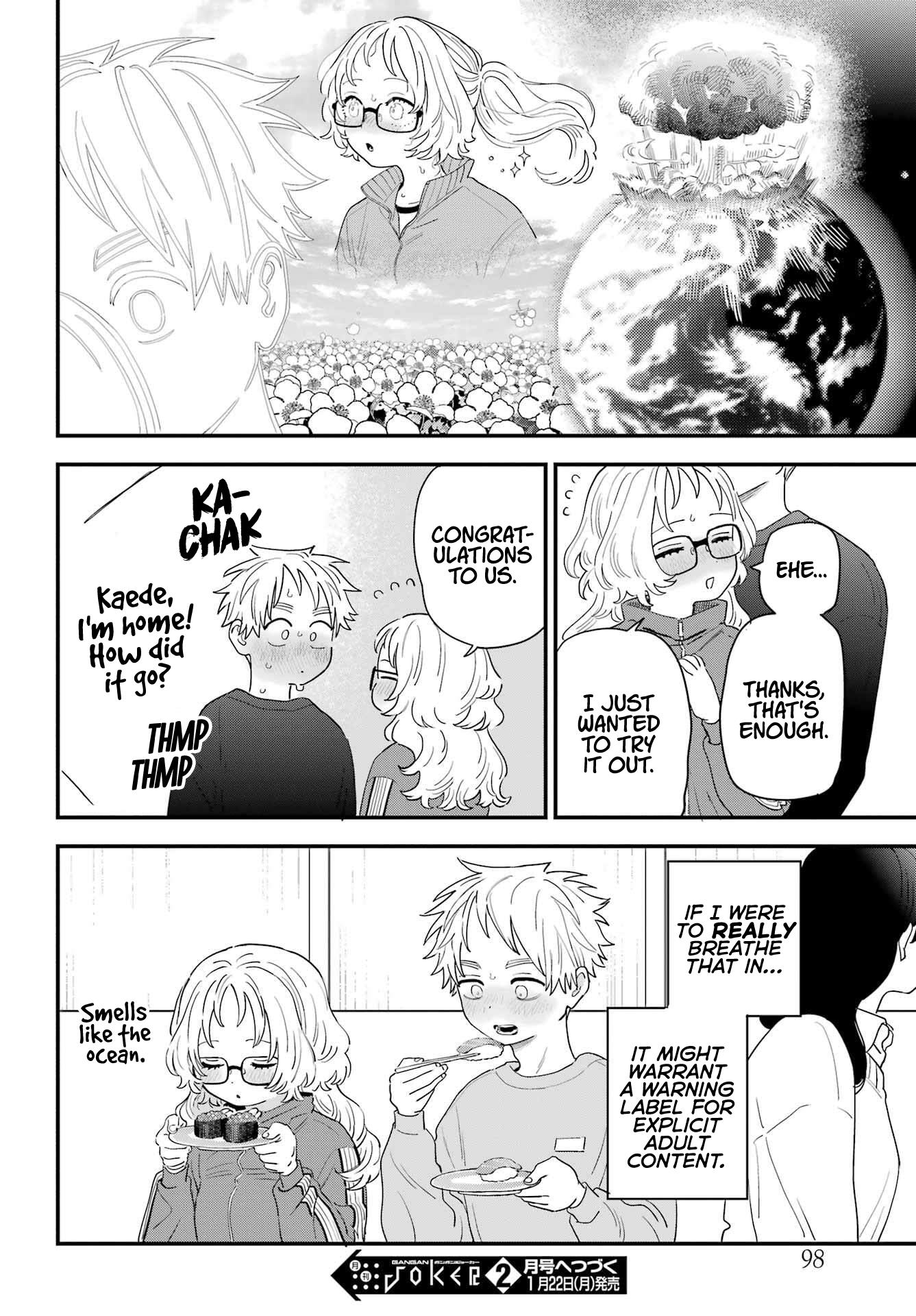 Suki Na Ko Ga Megane Wo Wasureta - Chapter 106.5