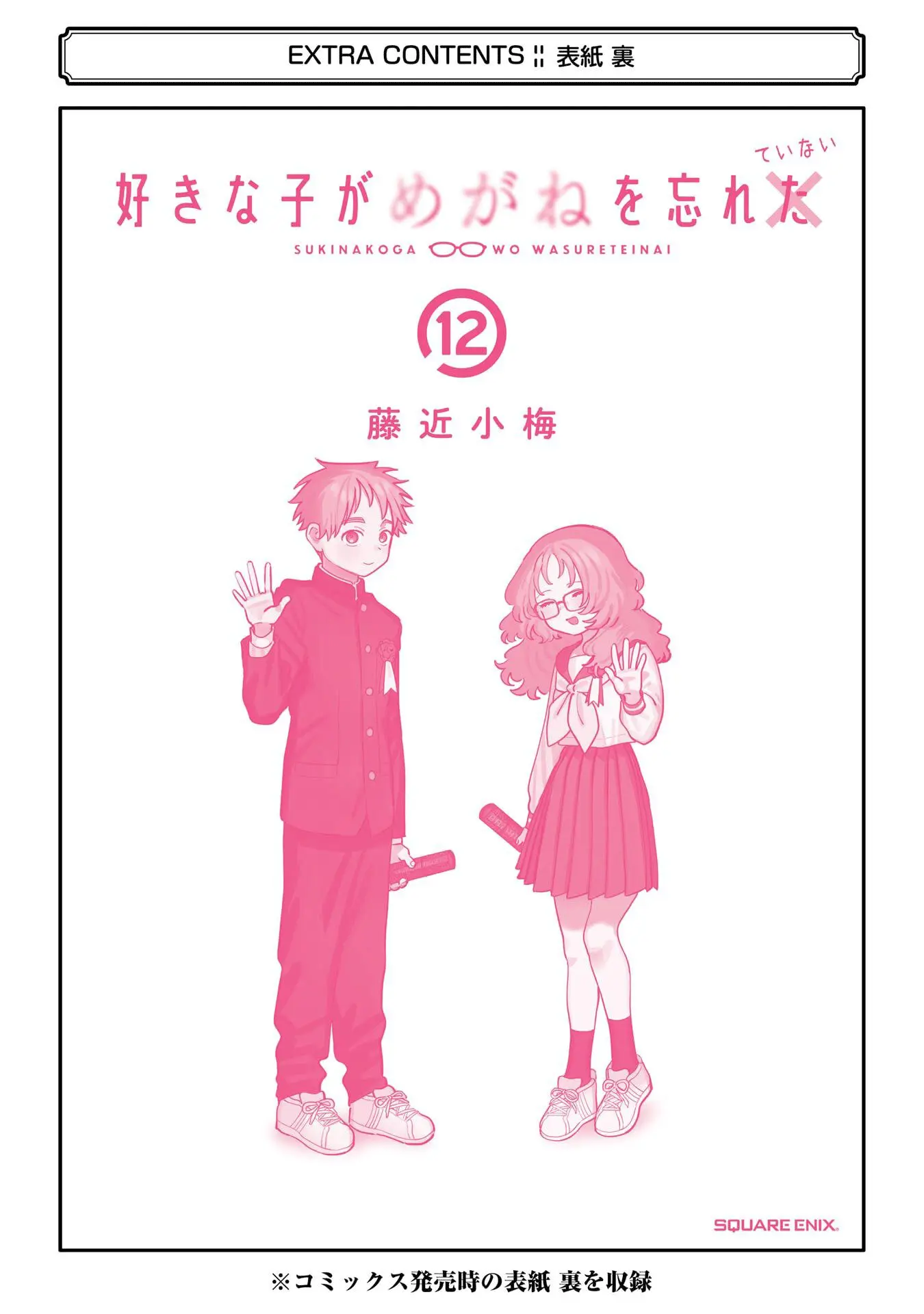 Suki Na Ko Ga Megane Wo Wasureta - Vol.12 Chapter 110.5: Volume 12 Extras