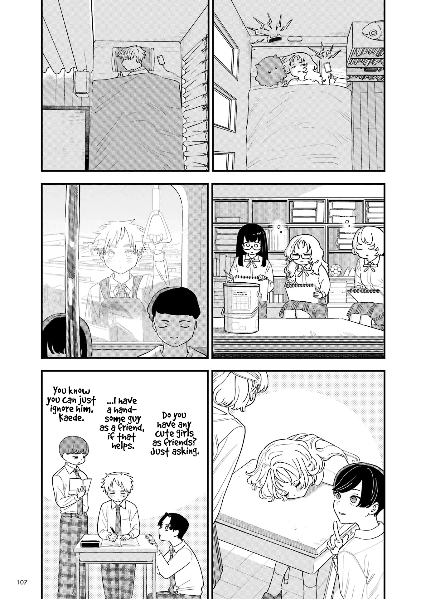 Suki Na Ko Ga Megane Wo Wasureta - Vol.12 Chapter 110.5: Volume 12 Extras