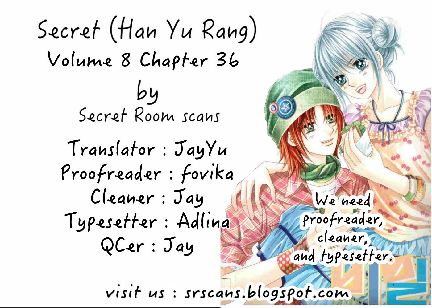 Secret (Han Yu-Rang) - Vol.8 Chapter 36