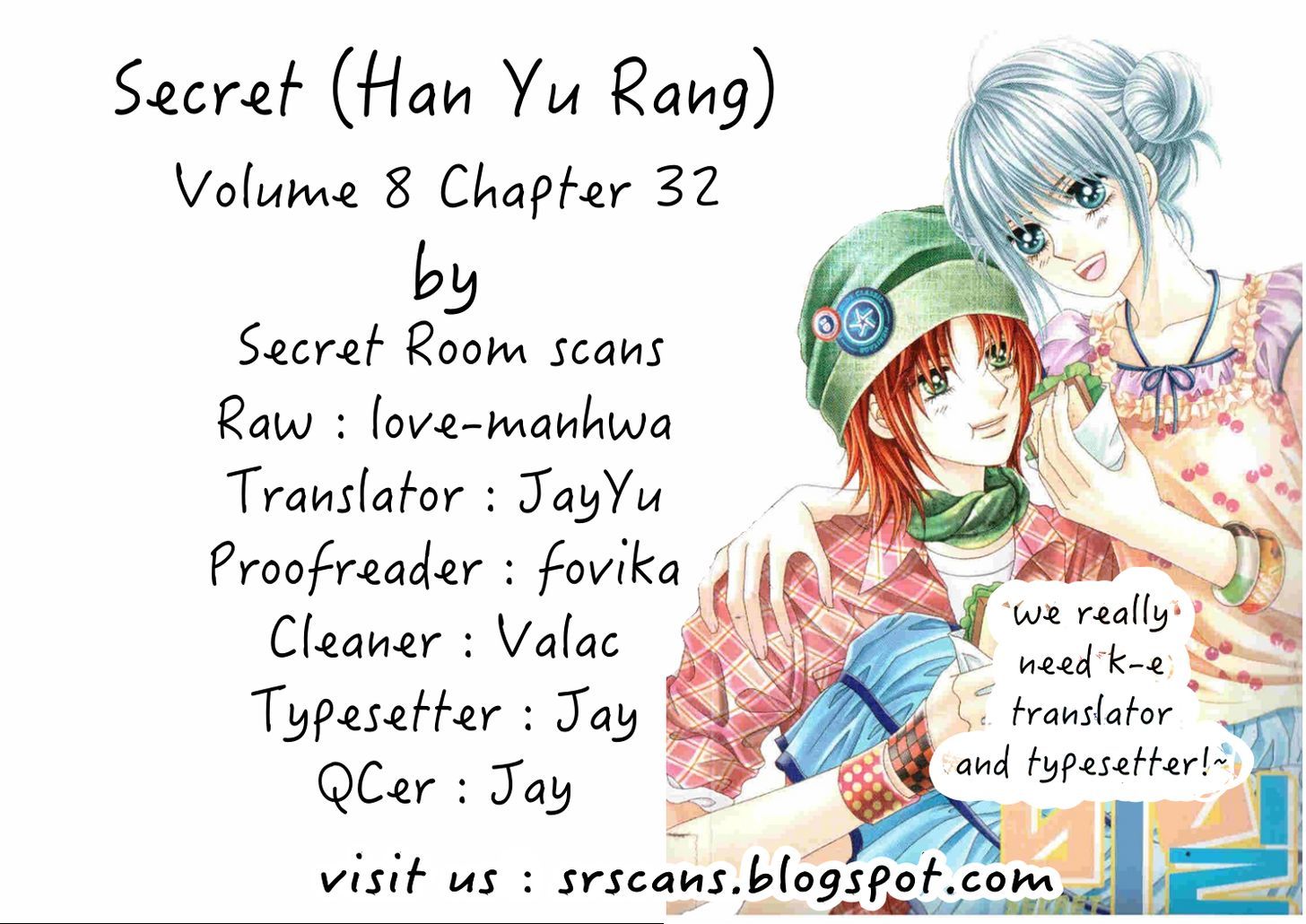 Secret (Han Yu-Rang) - Vol.8 Chapter 32