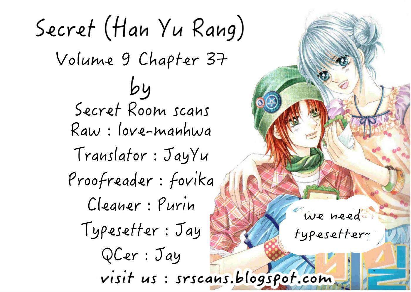 Secret (Han Yu-Rang) - Vol.9 Chapter 37