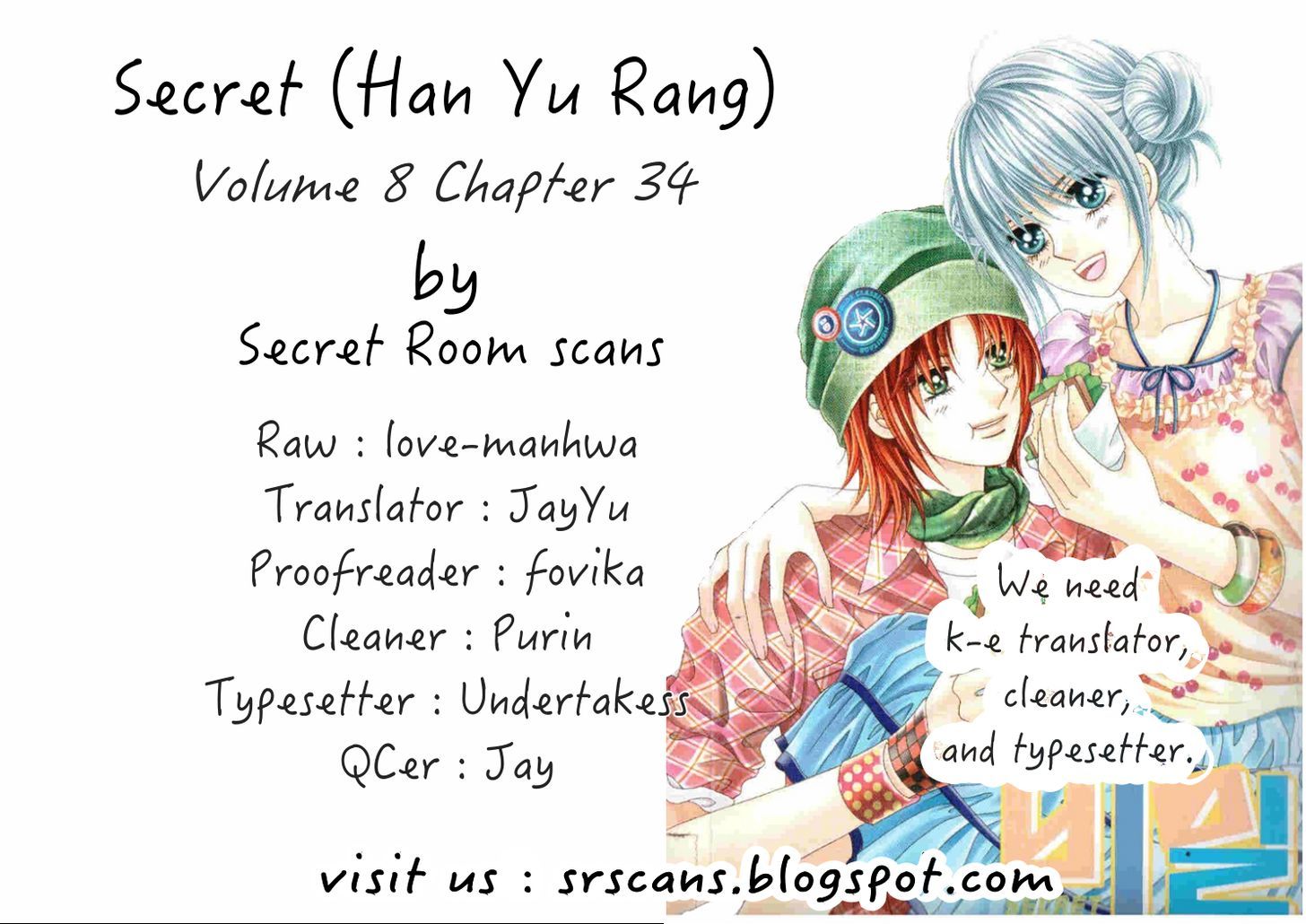 Secret (Han Yu-Rang) - Vol.8 Chapter 34