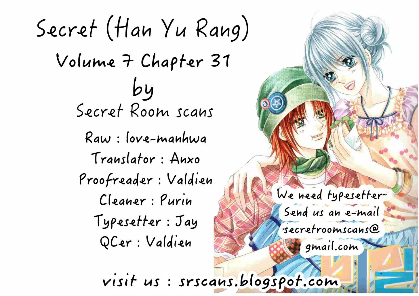 Secret (Han Yu-Rang) - Vol.7 Chapter 31