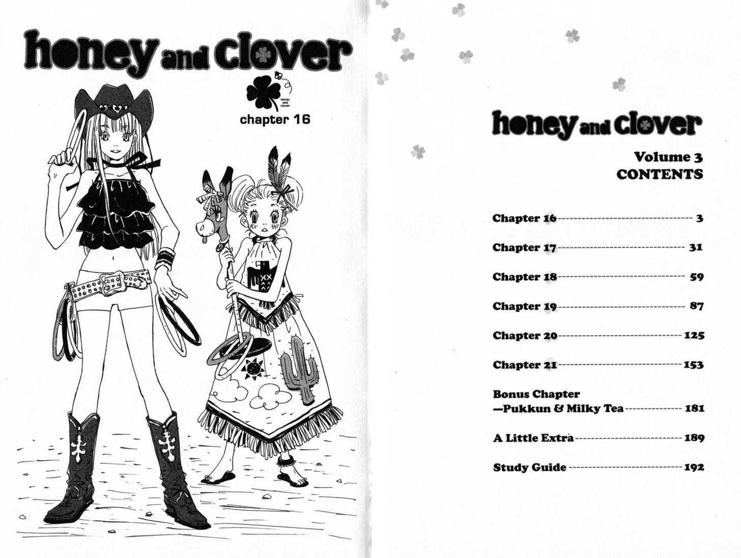 Hachimitsu To Clover - Vol.3 Chapter 16 : [Includes Chapters 16-21, Bonus Chapter]