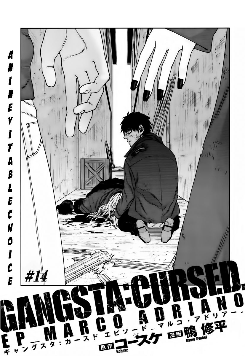 Gangsta.:cursed. - Ep_Marco Adriano - Chapter 14