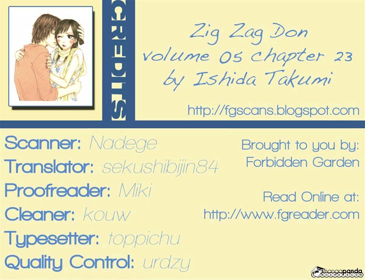 Zig Zag Don - Chapter 23