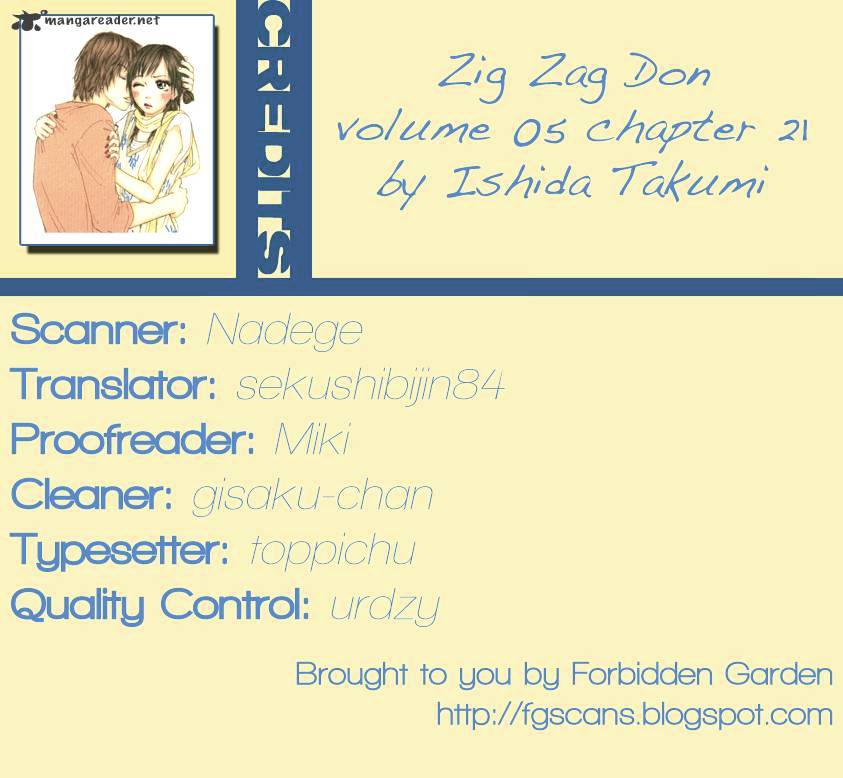 Zig Zag Don - Chapter 21