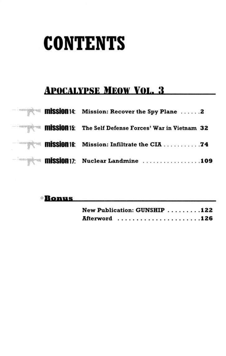 Apocalypse Meow - Vol.3 Chapter 14 : Mission:  Recover The Spy Plane