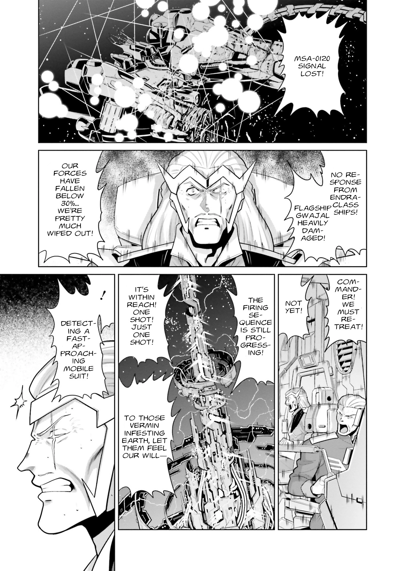 Mobile Suit Gundam F90 Ff - Vol.11 Chapter 43: Lodestar Of The Shooting Stars