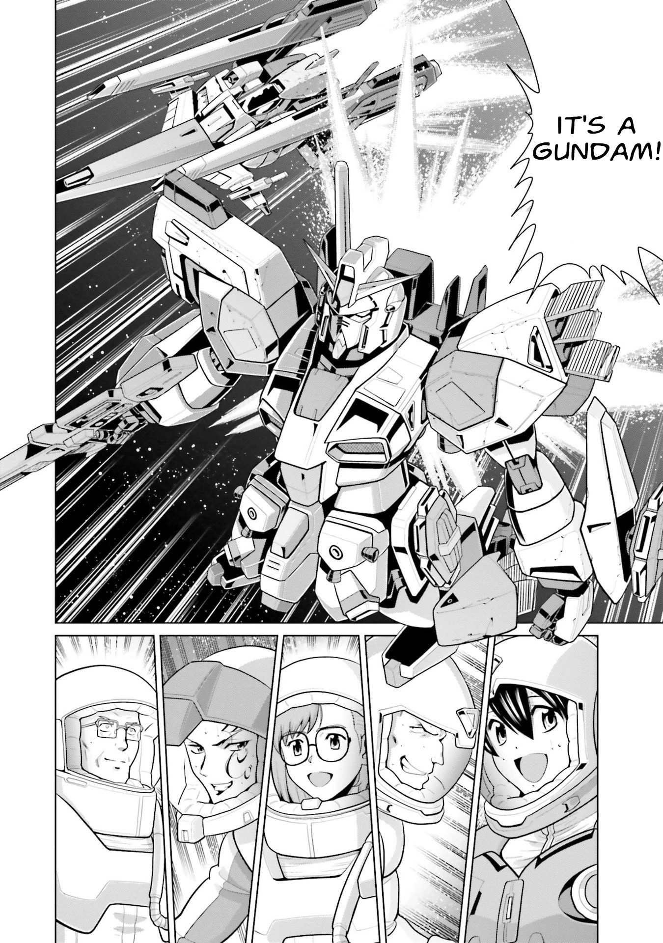 Mobile Suit Gundam F90 Ff - Vol.11 Chapter 43: Lodestar Of The Shooting Stars