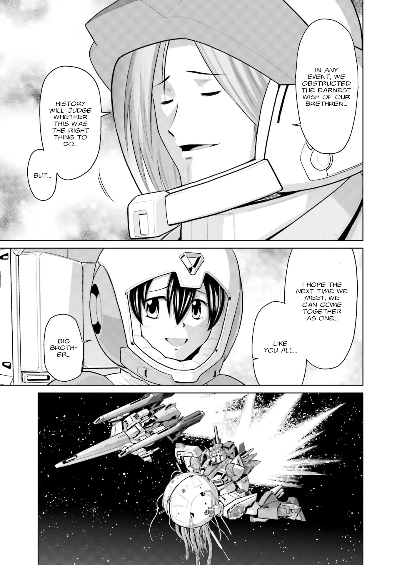 Mobile Suit Gundam F90 Ff - Vol.11 Chapter 43: Lodestar Of The Shooting Stars