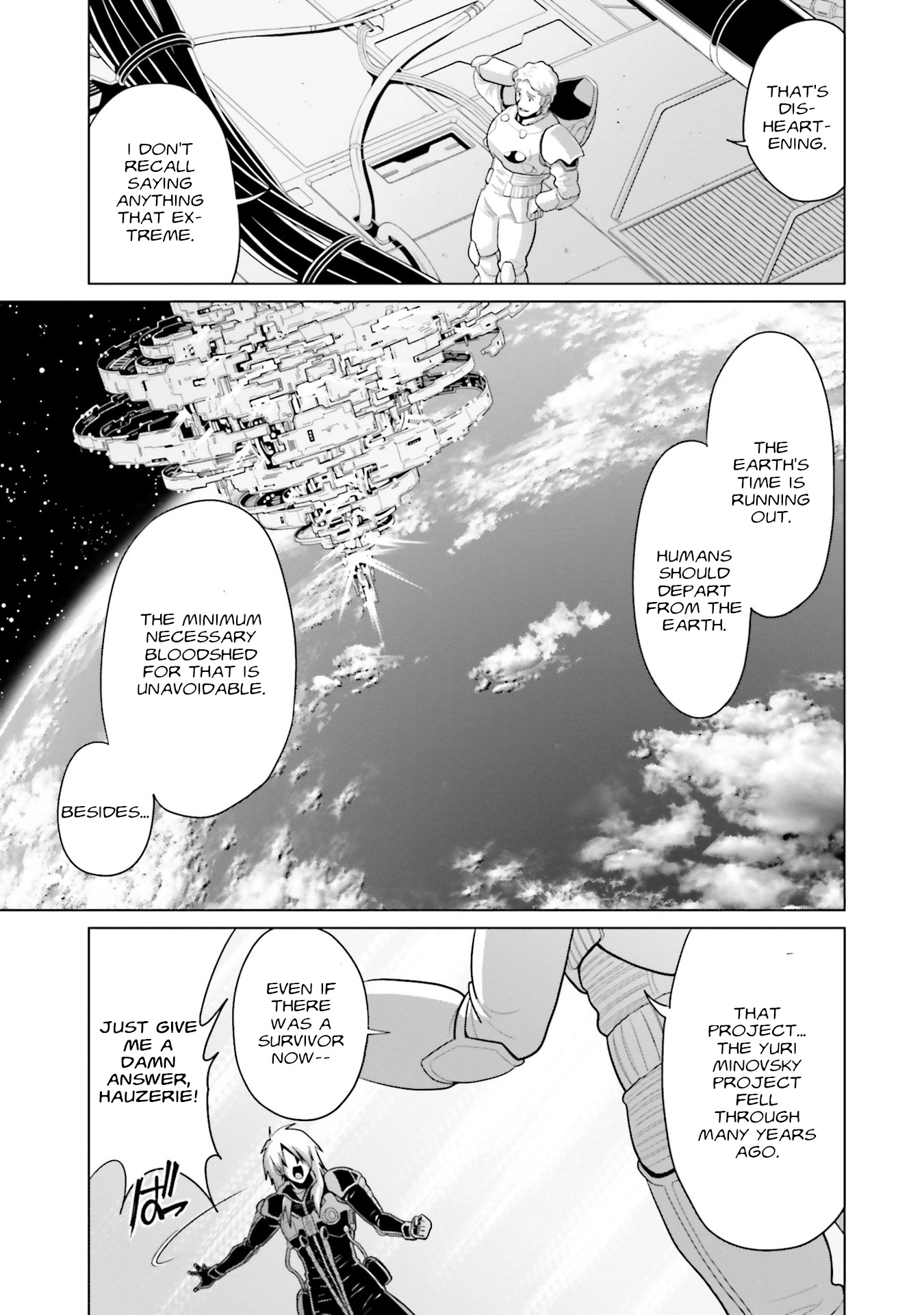 Mobile Suit Gundam F90 Ff - Vol.11 Chapter 43: Lodestar Of The Shooting Stars