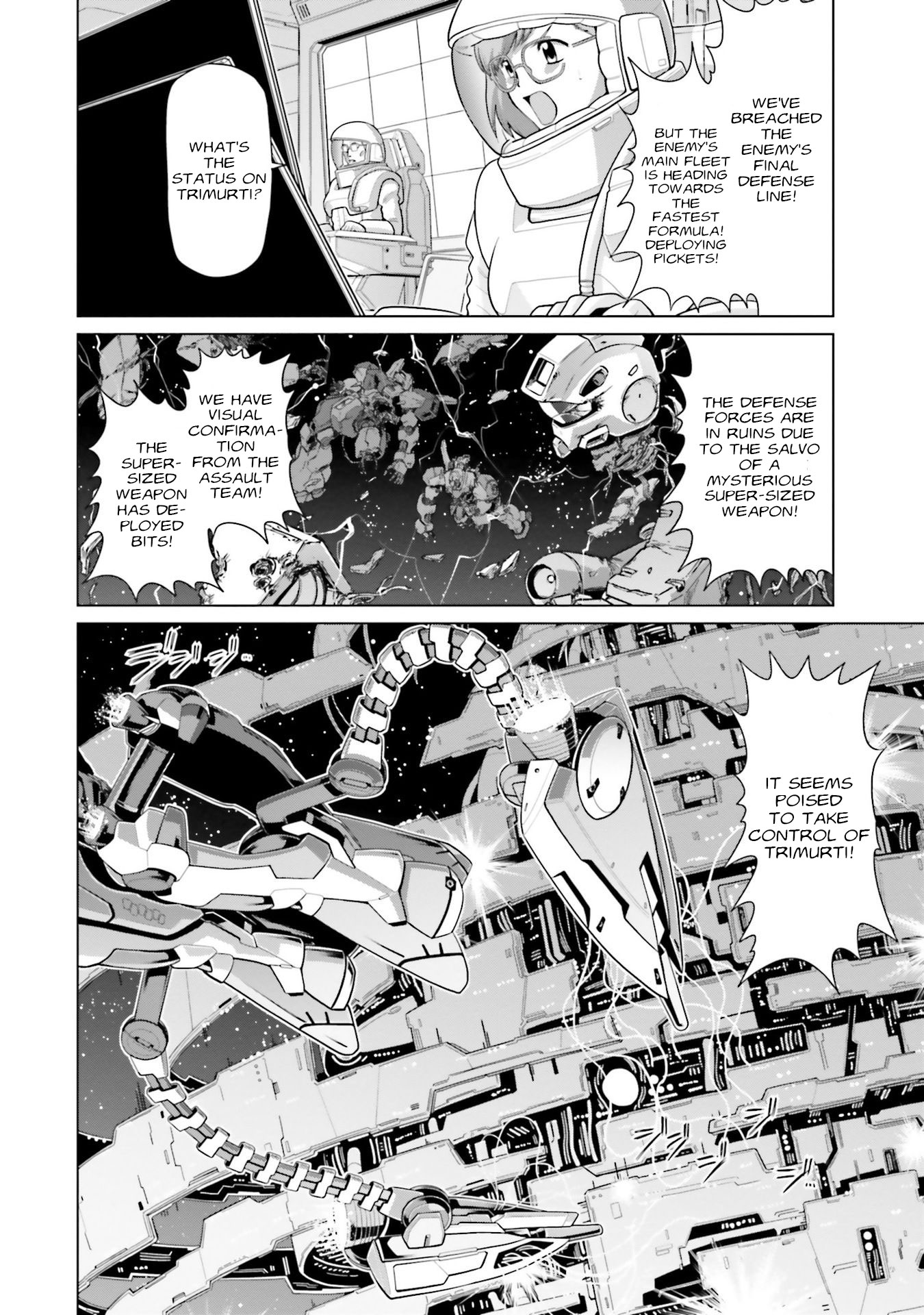 Mobile Suit Gundam F90 Ff - Vol.10 Chapter 38: Fastest Formula