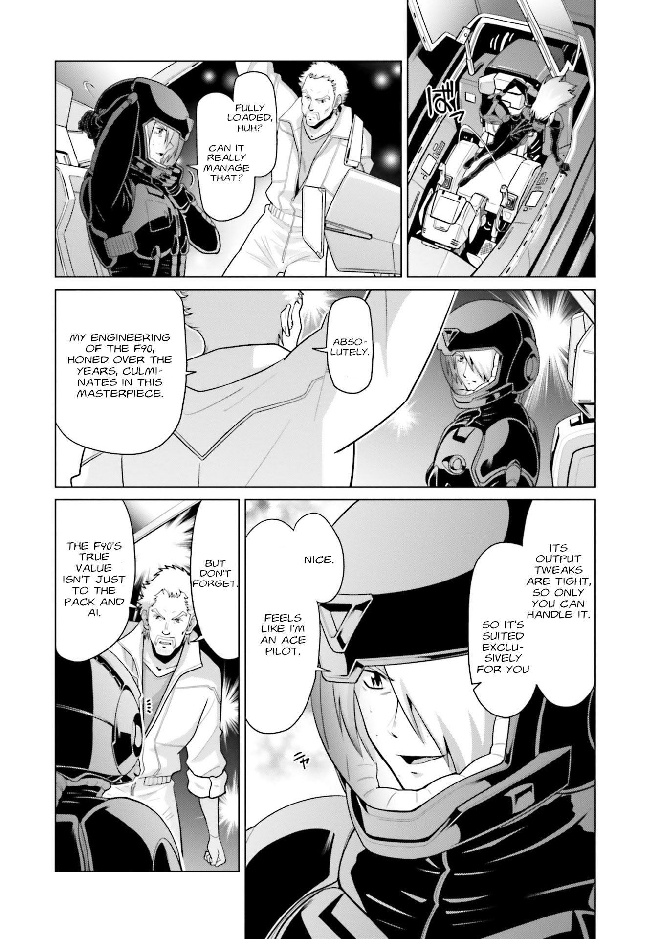 Mobile Suit Gundam F90 Ff - Vol.10 Chapter 38: Fastest Formula