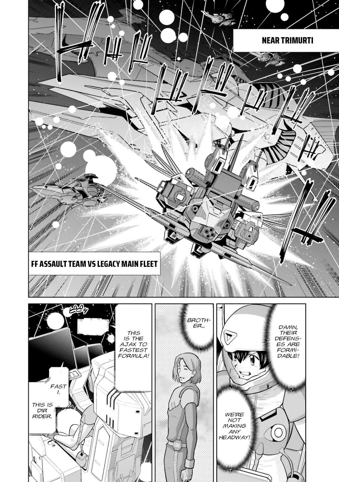 Mobile Suit Gundam F90 Ff - Vol.10 Chapter 38: Fastest Formula