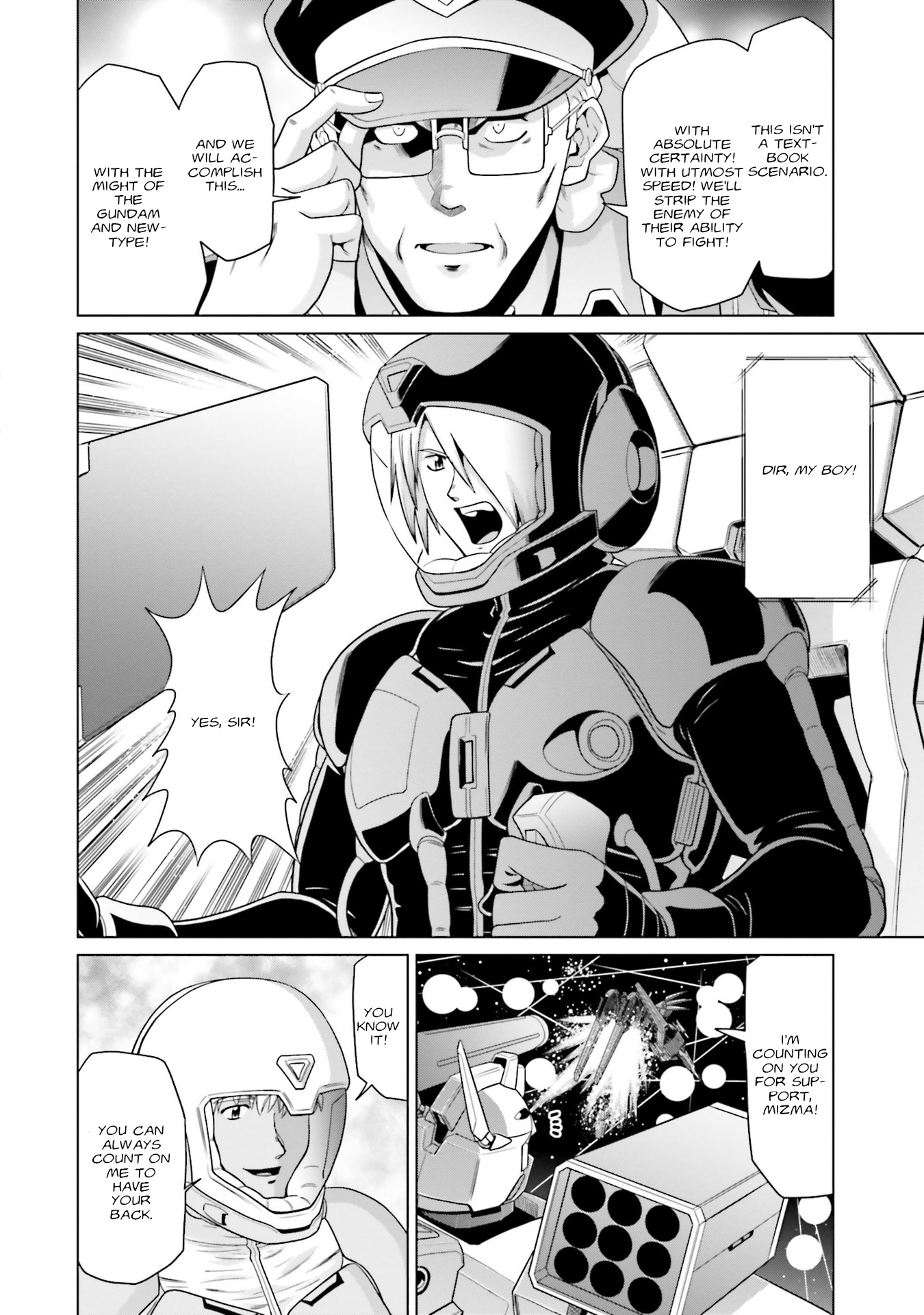 Mobile Suit Gundam F90 Ff - Vol.9 Chapter 36: Pray Of Ours