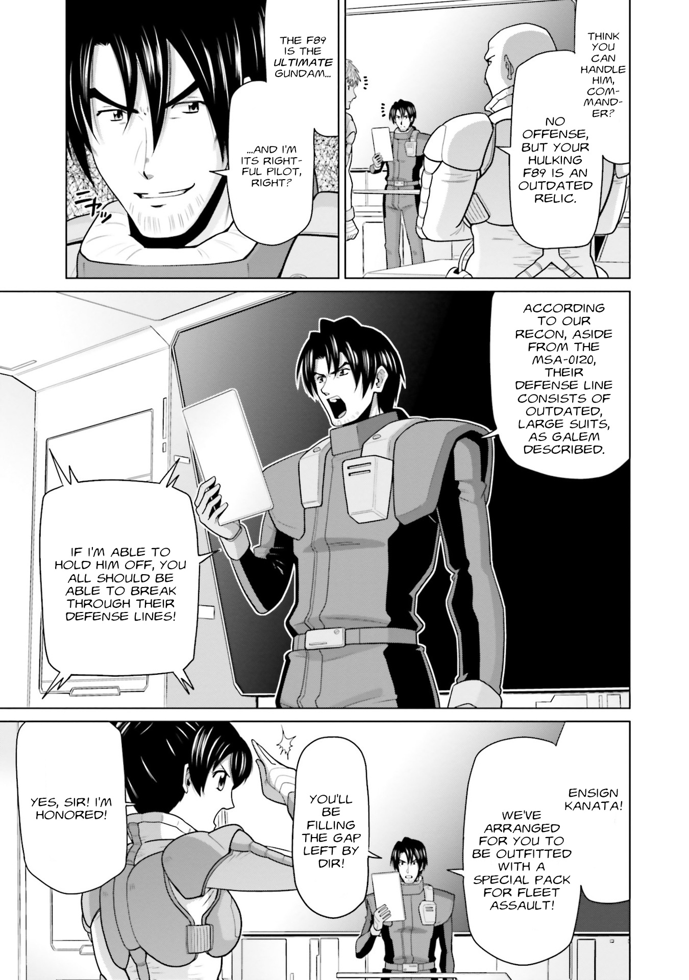 Mobile Suit Gundam F90 Ff - Vol.9 Chapter 37: A Very Small War