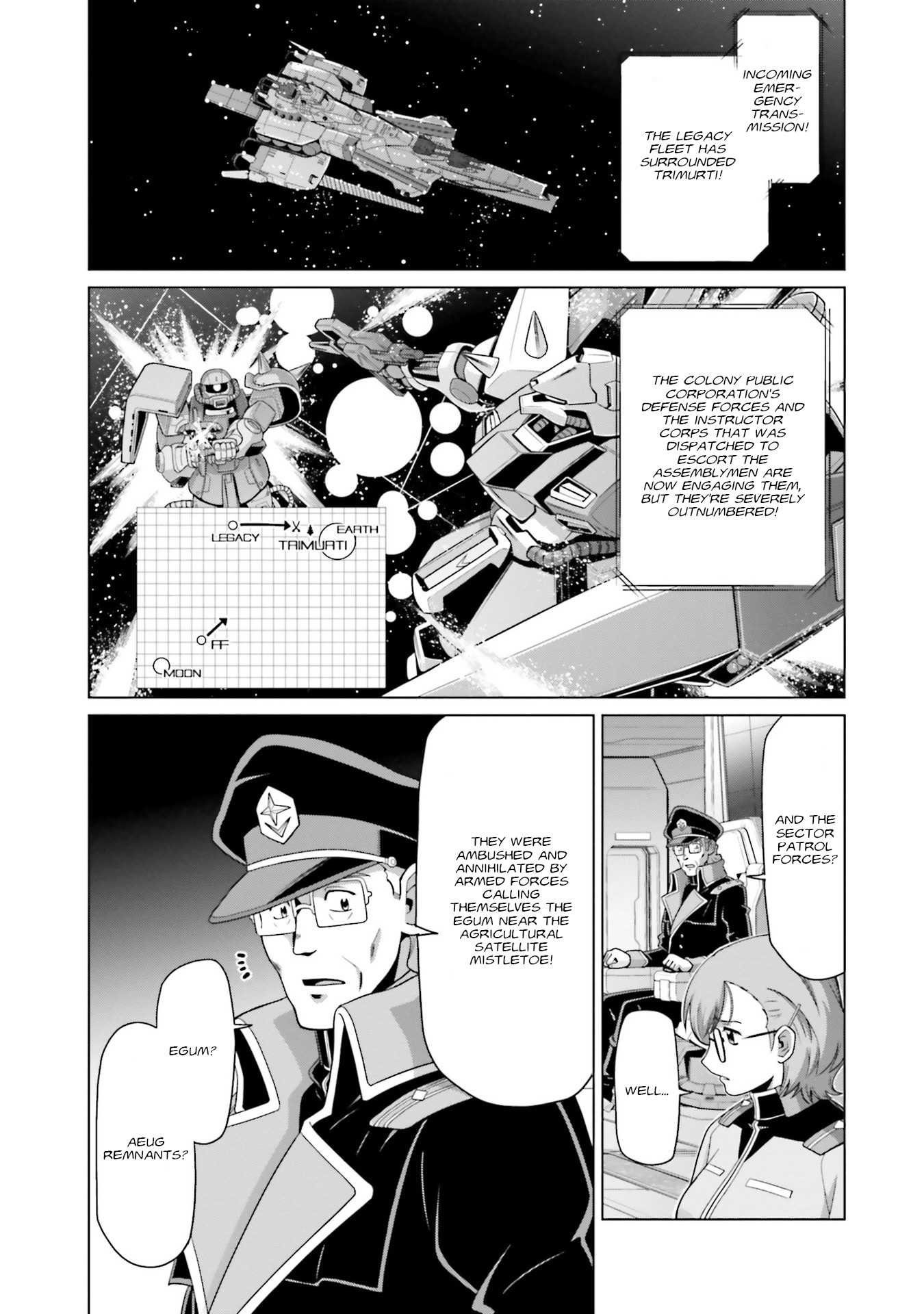 Mobile Suit Gundam F90 Ff - Vol.9 Chapter 35: Newtypes