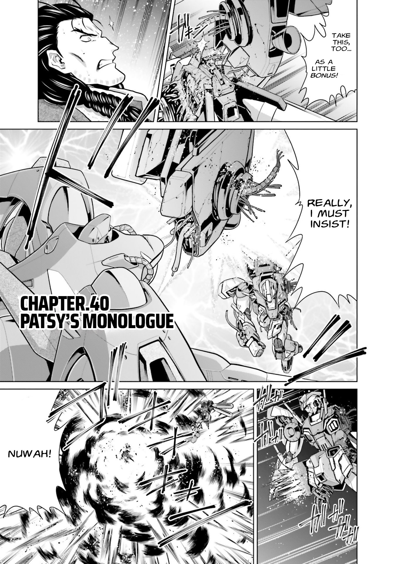 Mobile Suit Gundam F90 Ff - Vol.10 Chapter 40: Patsy's Monologue