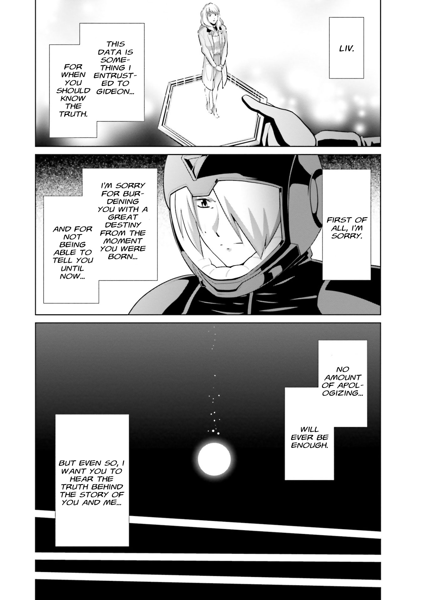 Mobile Suit Gundam F90 Ff - Vol.10 Chapter 40: Patsy's Monologue