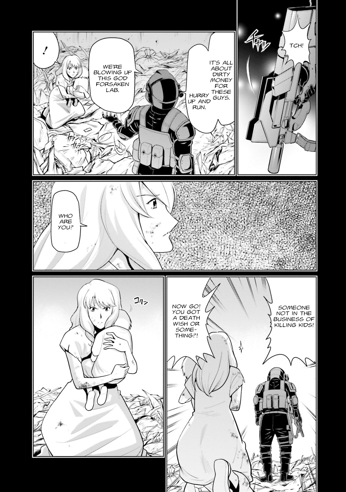 Mobile Suit Gundam F90 Ff - Vol.10 Chapter 40: Patsy's Monologue