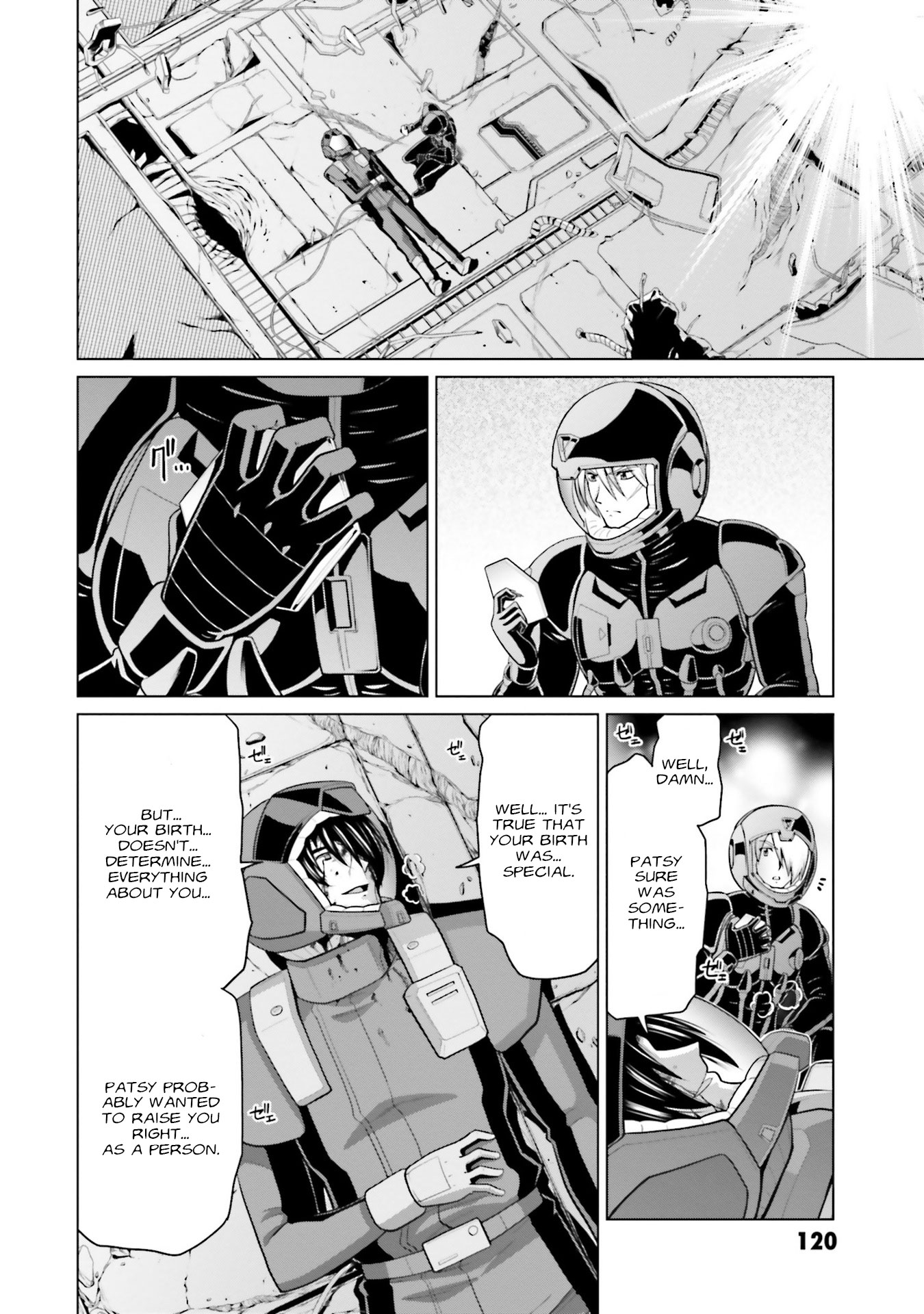 Mobile Suit Gundam F90 Ff - Vol.10 Chapter 40: Patsy's Monologue