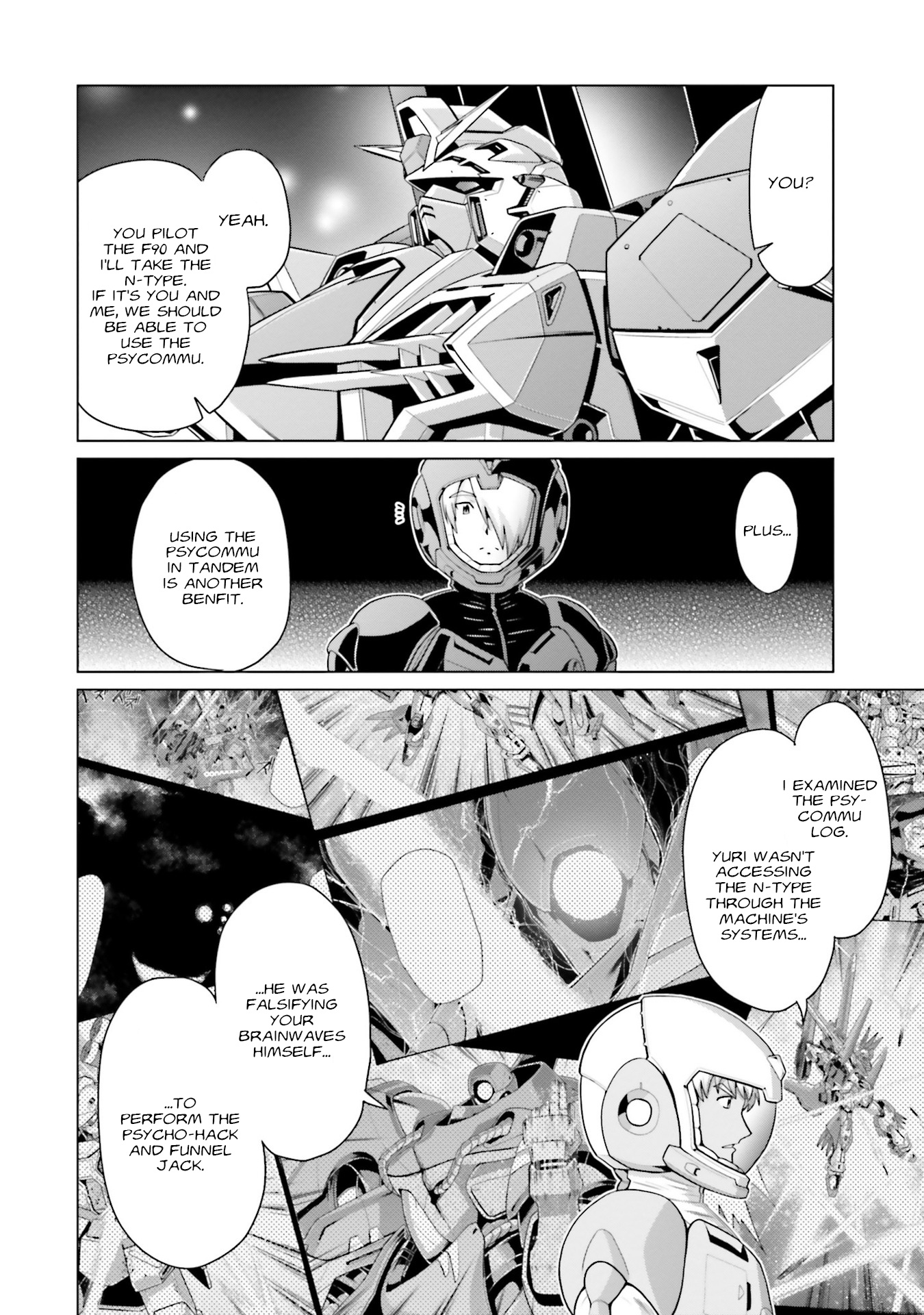 Mobile Suit Gundam F90 Ff - Vol.10 Chapter 40: Patsy's Monologue