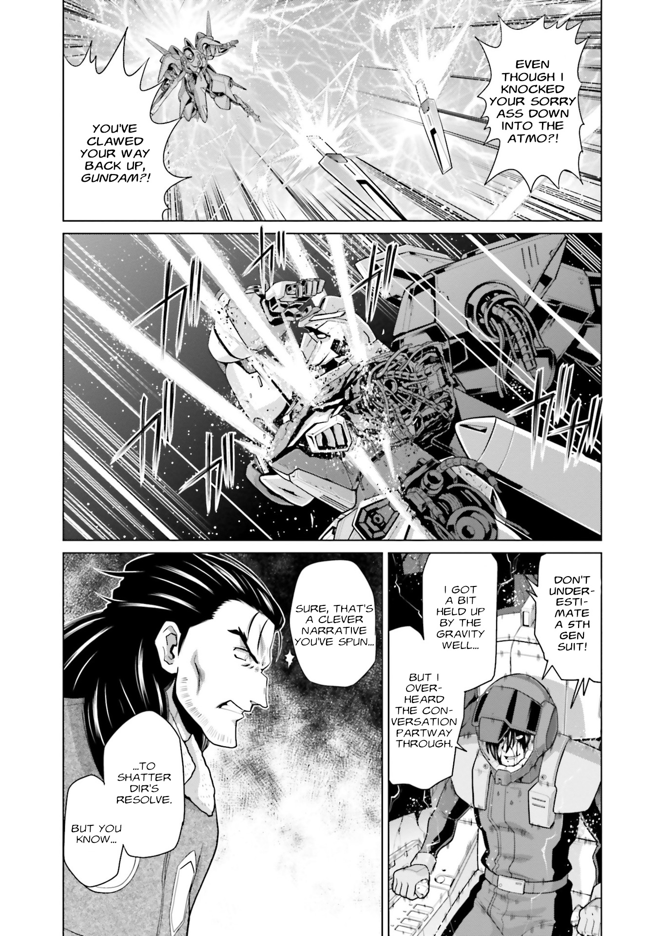 Mobile Suit Gundam F90 Ff - Vol.10 Chapter 39: Great Guardian