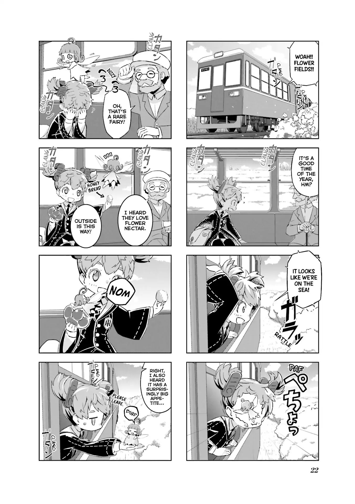 Hirogaru Chizu To Houkiboshi - Vol.1 Chapter 3: Train Trip And Zelda