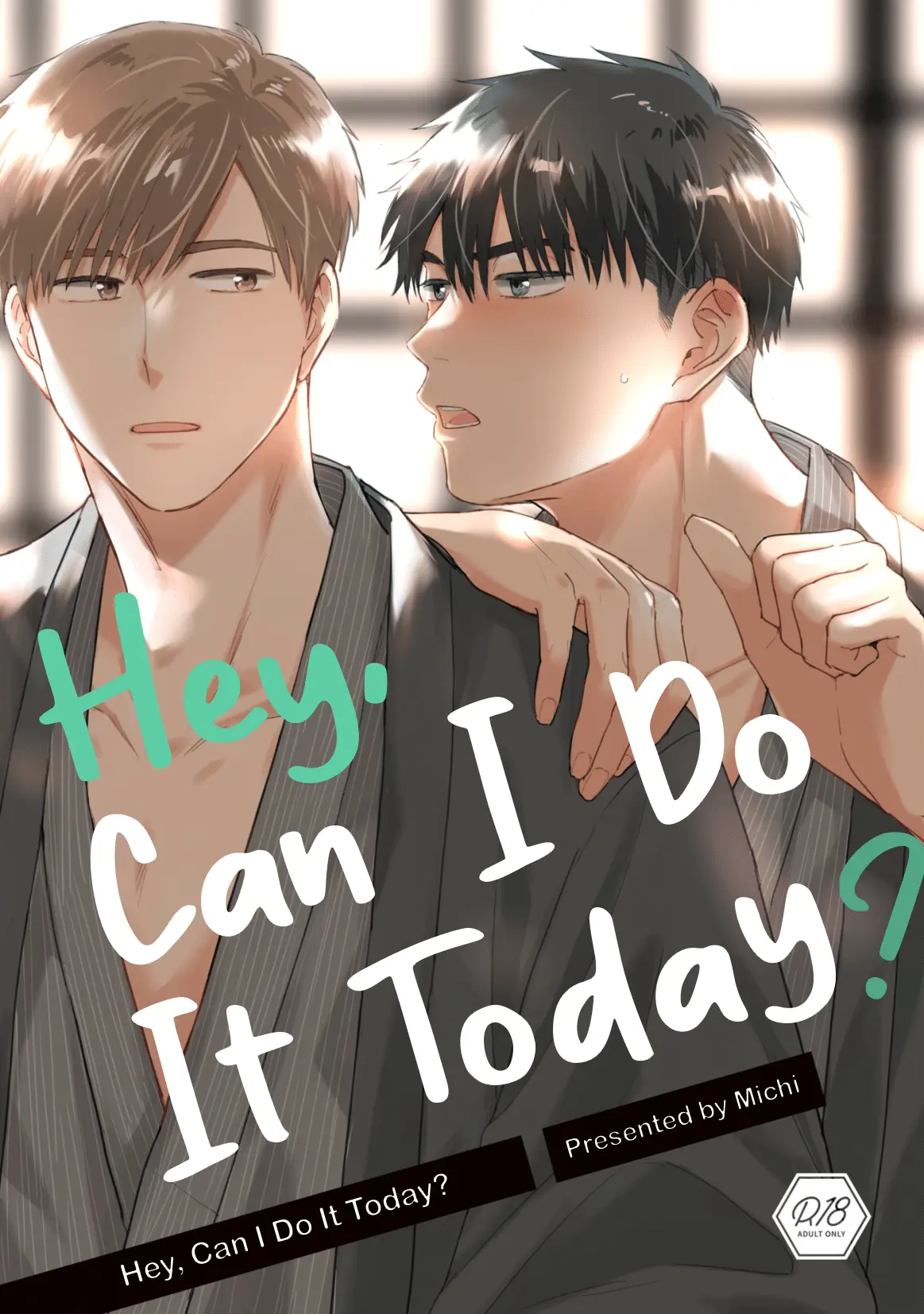 Kyou, Orenchi Yotteku? - Chapter 7.5: Hey, Can I Do It Today - Doujin Publication