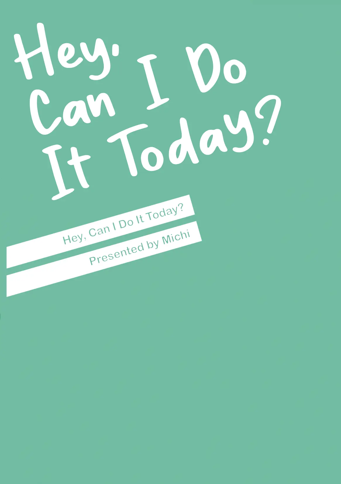 Kyou, Orenchi Yotteku? - Chapter 7.5: Hey, Can I Do It Today - Doujin Publication