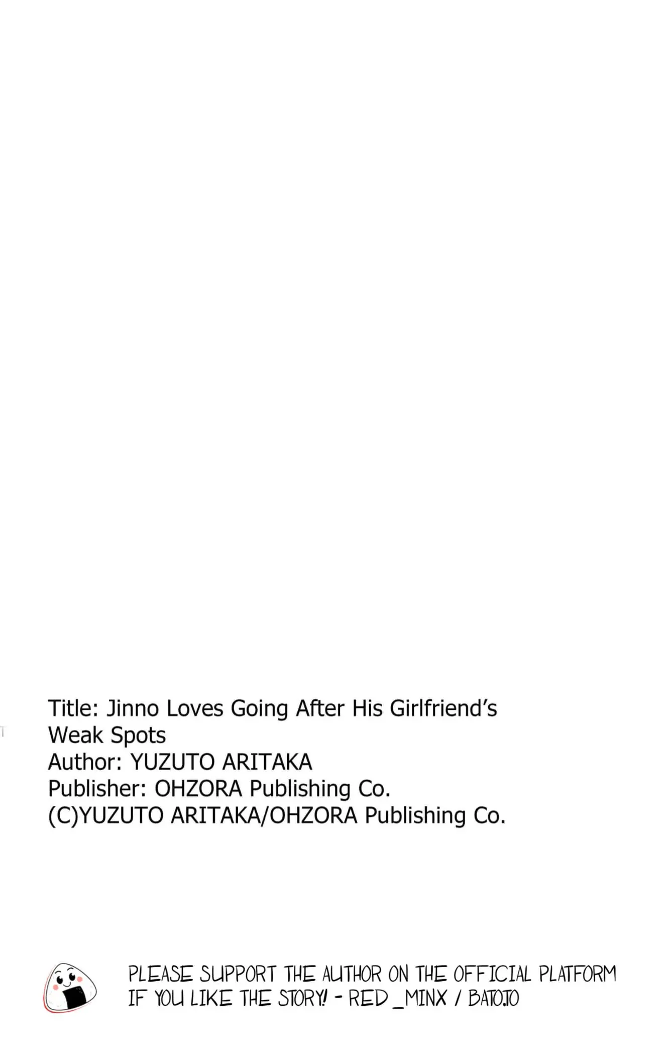 Jinno Loves Going After His Girlfriend's Weak Spots - Chapter 2