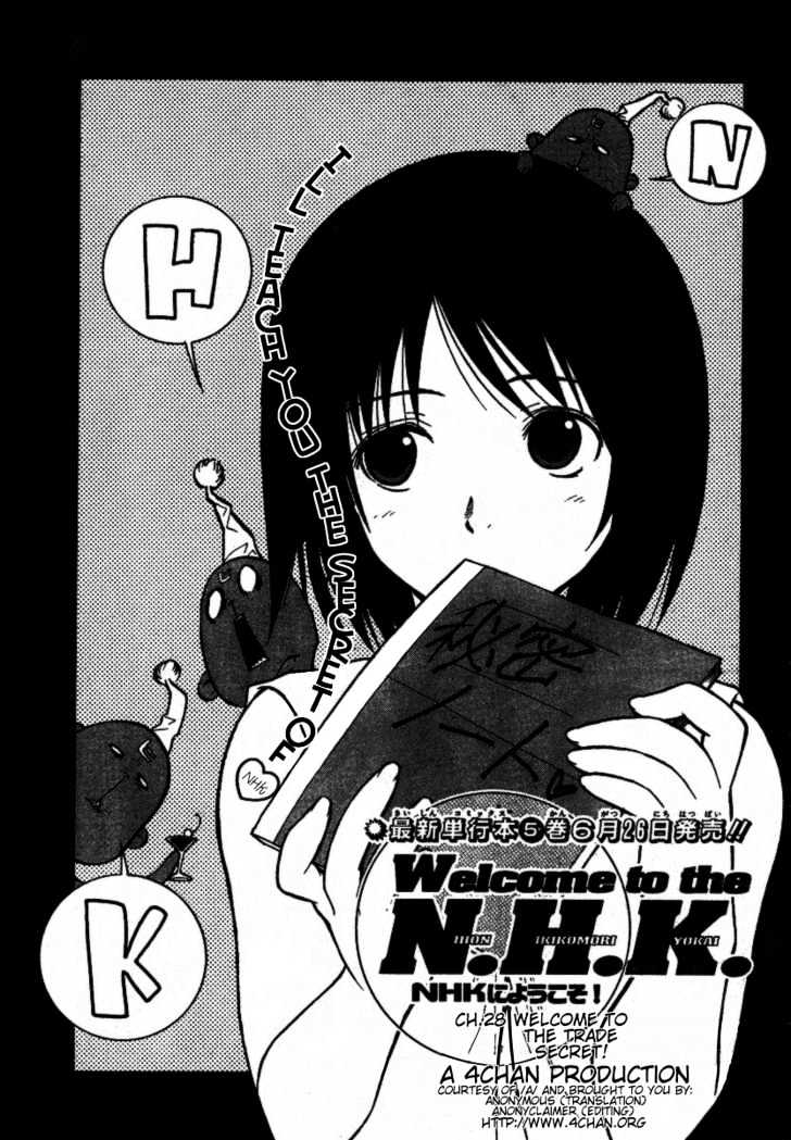 Nhk Ni Youkoso! - Vol.6 Chapter 28 : Welcome To The Industrial Secret!