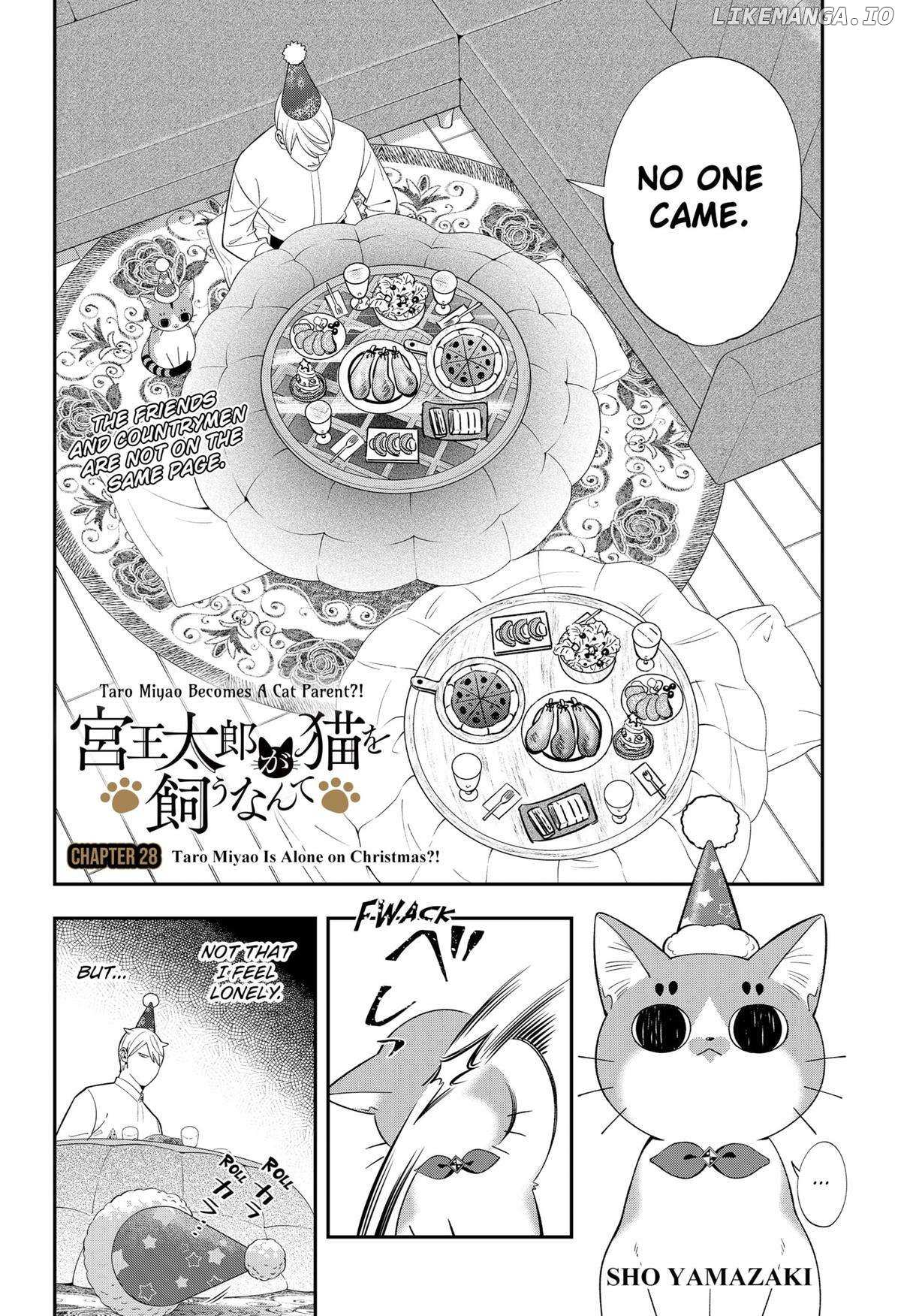 Taro Miyao Becomes A Cat Parent?! «Official» - Chapter 28