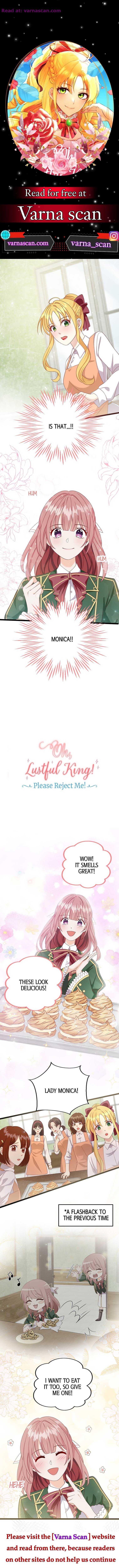 Oh, Lustful King! Please Reject Me! - Chapter 21