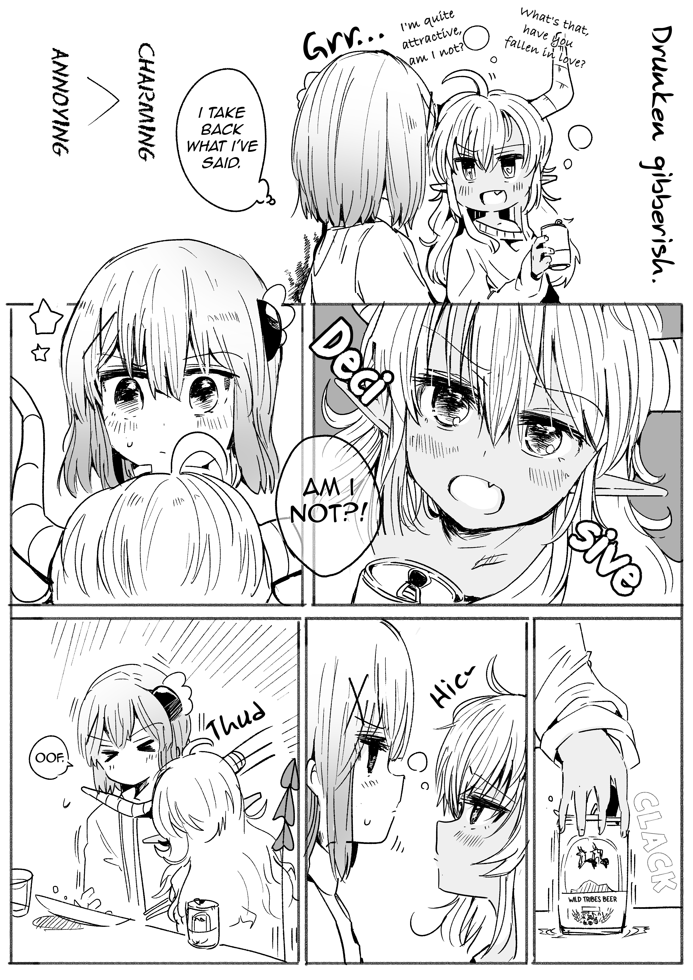 Tamuhei's Machikado Mazoku Twitter Manga (Doujin) - Chapter 5