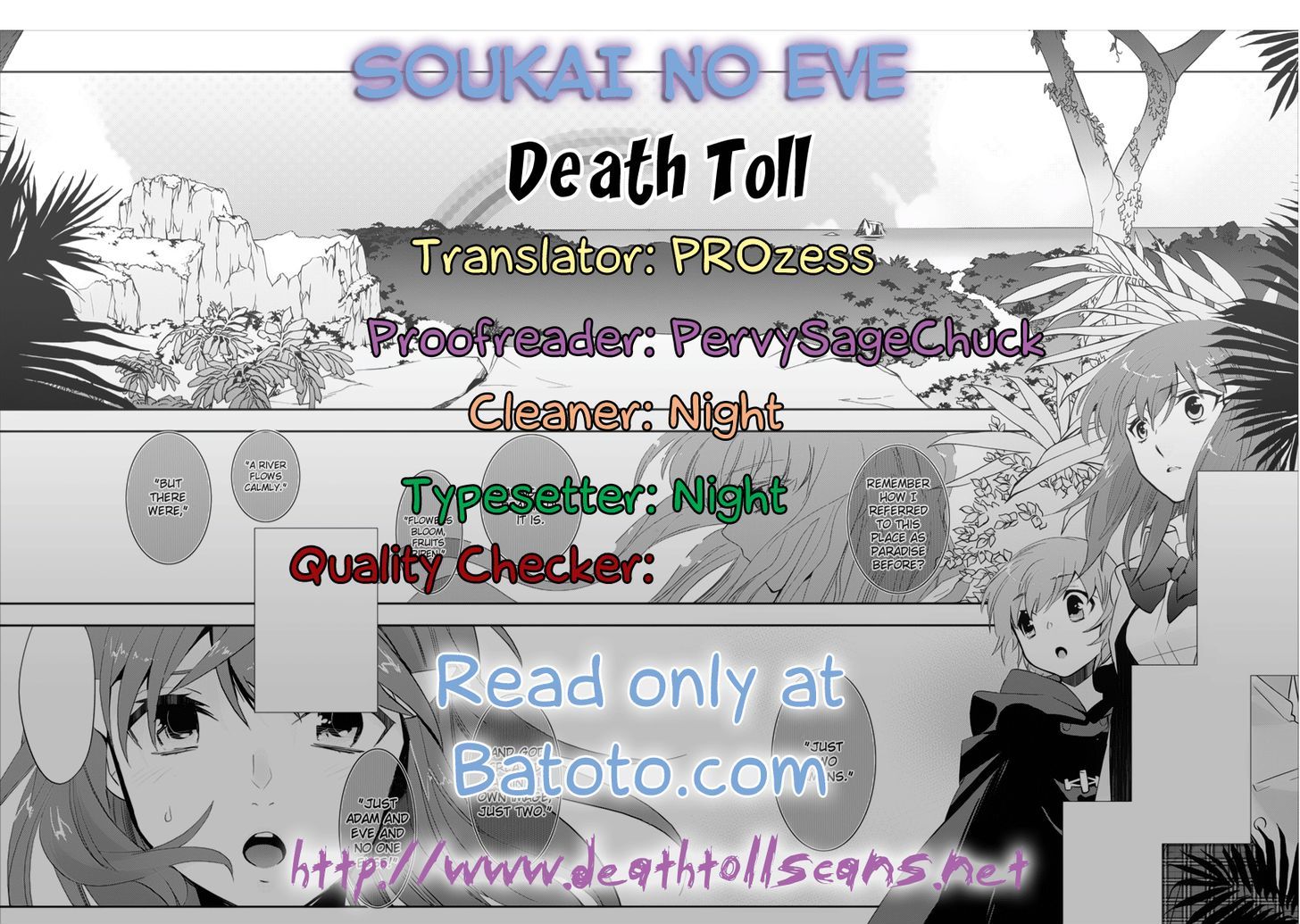 Soukai No Eve - Vol.2 Chapter 10.5 : Night Incomplete Fragment (2Nd Part)