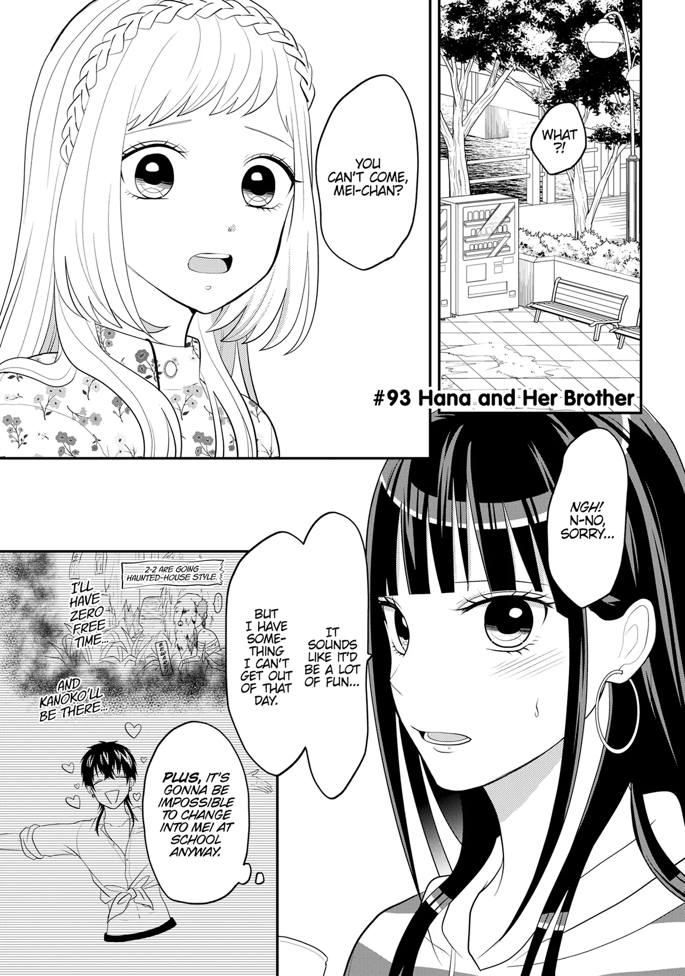 Josou Shite Mendoukusai Koto Ni Natteru Nekura To Yankee No Ryou Kataomoi - Chapter 93