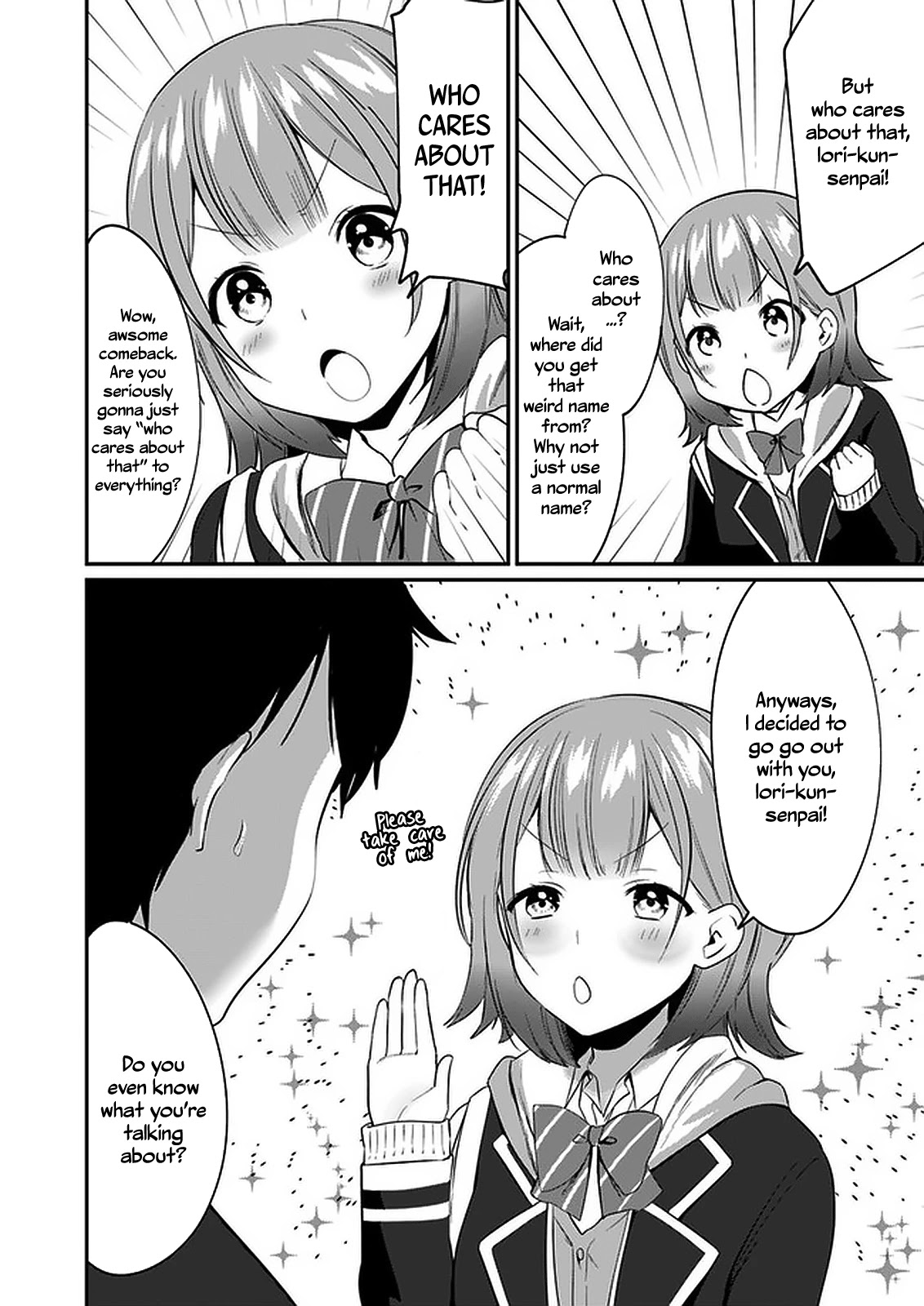 Right Now, She's Still My Childhood Friend's Sister. - Chapter 1